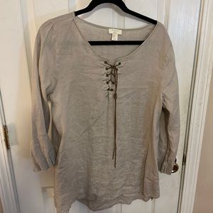 St Tropez linen XL tunic